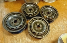 Volkswagen, Chrysler, Seat, Skoda tērauda diski 