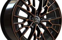 Fondmetal 1972 Black Clearcoat Matt Bronze Machined 